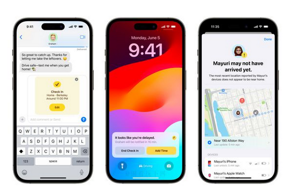 郁南苹果维修站分享如何在iPhone上使用平安确认功能 